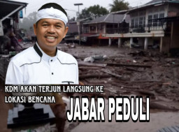 KDM Siap Terjun Langsung ke Lokasi Bencana, Gerakan Jabar Peduli Digerakkan Cepat