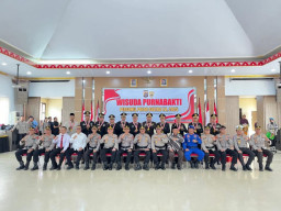 Kapolda Sultra Lepas 16 Purnabakti, Tegaskan Pengabdian kepada Masyarakat Tak Pernah Berakhir