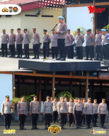 Kabid Propam Polda Kalsel Pimpin Gaktibplin di Polres Tanah Laut, Tekankan Disiplin Jelang Nataru