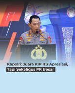 Polri Juara Nasional Monev KIP 2025, Kapolri Tegaskan Transparansi Bukan Sekadar Prestasi