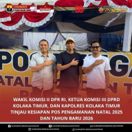 Wakil Komisi II DPR RI Turun Langsung, Kesiapan Pos Pengamanan Nataru di Kolaka Timur Dipastikan Siap
