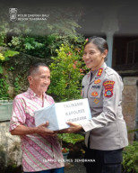 Peduli dan Berbagi, Wujud Nyata Pelayanan Polri untuk Masyarakat Jembrana