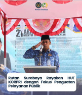 Rutan Surabaya Peringati HUT ke-54 KORPRI, Tegaskan Komitmen Penguatan Pelayanan Publik