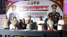 Curanmor Digulung! Polrestabes Surabaya Bekuk 42 Tersangka dalam Pengungkapan Besar-besaran Polrestabes Surabaya kembal
