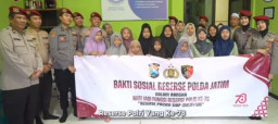 Polda Jatim Tunjukkan Kepedulian Nyata, Ditresnarkoba Gelar Bakti Sosial di Panti Asuhan Jelang HUT Reserse ke-78