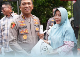 Semangat Natal 2025, Polresta Sidoarjo dan Yayasan MSP Tebar Kepedulian Lintas Elemen