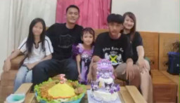 Usai Rayakan Ulang Tahun Putri Tercinta, Kebahagiaan PK Yasin Terpancar Bersama Keluarga Besar