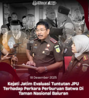 Kejati Jatim Ambil Alih Tuntutan Kasus Perburuan Liar di Baluran, Tegaskan Keadilan dan Perlindungan Lingkungan