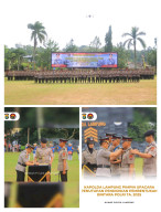 Upacara Penutupan Pendidikan Pembentukan Bintara Polri TA 2025, Kapolda Lampung Tekankan Integritas dan Pengabdian