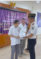 37 Narapidana Rutan Kelas I Surabaya Terima Remisi Khusus Natal 2025, Satu Warga an Langsung Bebas