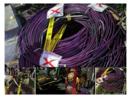 Pekerjaan Kabel Internet Diduga Tanpa Izin dan Melanggar K3, Satpol PP Segel Aktivitas MyRepublic di Surabaya
