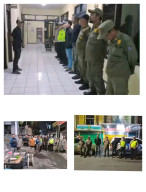 Patroli Terpadu Dini Hari, Polsek Semampir Perkuat Deteksi Awal Gangguan Kamtibmas