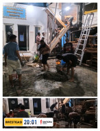 Gotong Royong Warga Kampung Sidonipah Bangun Lanjutan Lantai 1 Musholla Bah Buyut Bronto