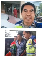 Sigap dan Humanis, Satlantas Polrestabes Surabaya Antar Warga ke Rumah Sakit Saat Kendaraan Mogok