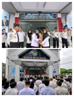 Apel Pagi Bapas Makassar Jadi Momen Haru Pelepasan Pembimbing Kemasyarakatan Berprestasi