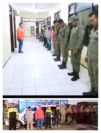 Rotator Biru Menyala, Polsek Semampir Perkuat Patroli Gabungan Jaga Kamtibmas Dini Hari