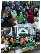 Gerimis Tak Surutkan Semangat Pengajian Anak Ranting 2 Simolawang