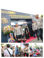 Kapolda Jatim Tinjau Langsung Bazar Barang Bukti Kendaraan Bermotor di Polrestabes Surabaya