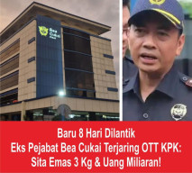 OTT KPK Delapan Hari Usai Dilantik, Kakanwil Bea Cukai Sumatera Barat Terseret Dugaan Suap Impor
