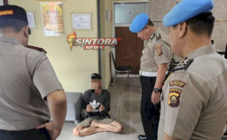 Bawa Pisau di Pinggang, Pria Asal Way Kanan Diamankan di Depan Polrestabes Palembang