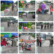 Patroli Gabungan Tertibkan PKL dan Pengawasan Ruas Jalan di Kenjeran, Lalu Lintas Tetap Lancar