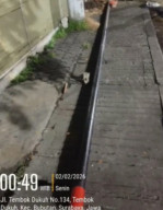 TIANG WIFI DIDIRIKAN DI TENGAH MALAM, IZIN DIPERTANYAKAN MyRepublic Disorot di Bubutan Surabaya, Satpol PP dan Dinas PU