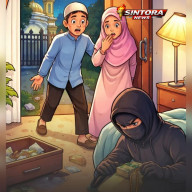 Ditinggal Tarawih, Rumah Warga Gresik Dibobol Maling! Emas dan Uang Puluhan Juta Raib