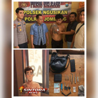 PELARIAN CURANMOR ANTARKABUPATEN BERAKHIR DIHAJAR MASSA, PELAKU KANTONGI SABU 0,2 GRAM