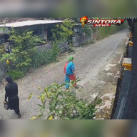 Maling Motor Berkostum Badut Beraksi di Lamongan, Polisi Lakukan Penyelidikan