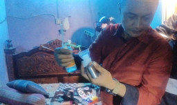 NELAYAN TAMBAK WEDI KEPOK! SATRESNARKOBA TANJUNG PERAK SITA 12 POKET SABU DI SISI SURAMADU, TOTAL BARANG BUKTI 20 GRAM