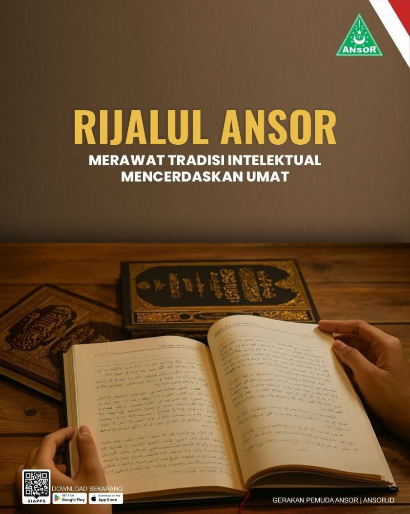 Rijalul Ansor Perkuat Tradisi Intelektual NU, Tangkal Provokasi Dangkal yang Viral SINTORA NEWS — Surabaya, 1 Desember