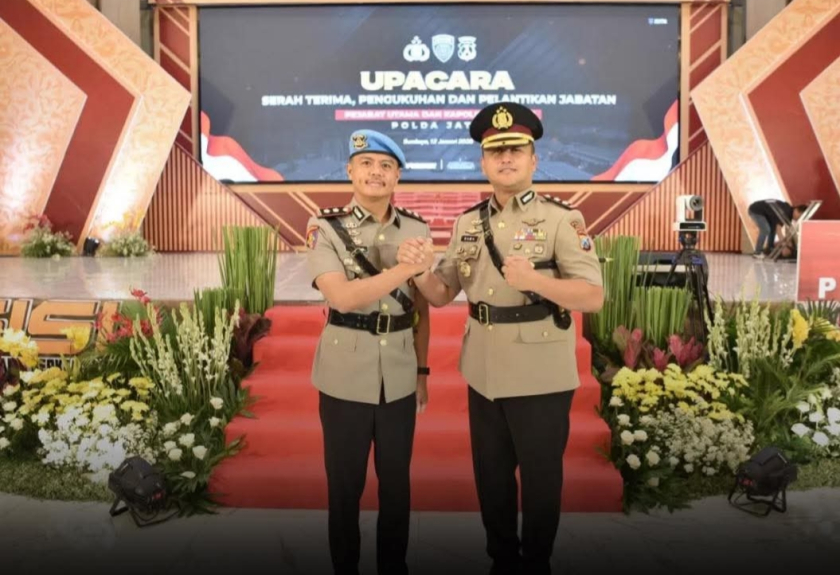 Pergantian Kapolres Gresik Resmi Digelar, AKBP Ramadhan Nasution Ambil Alih Komando
