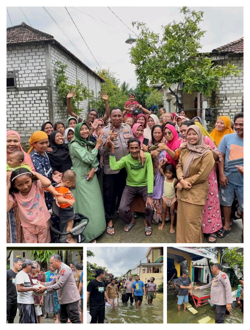 Sentuh Korban Banjir Dumduman, Pak Purnomo Salurkan Bantuan dan Siapkan Jumat Berkah di Pesantren
