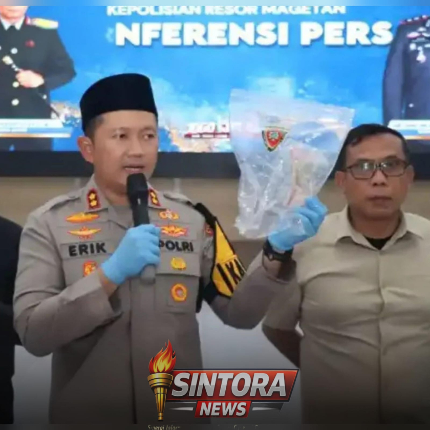 EDARKAN UANG PALSU, PRIA ASAL BOJONEGORO DIBEKUK! POLRES MAGETAN SITA 46 LEMBAR PECAHAN Rp100 RIBU