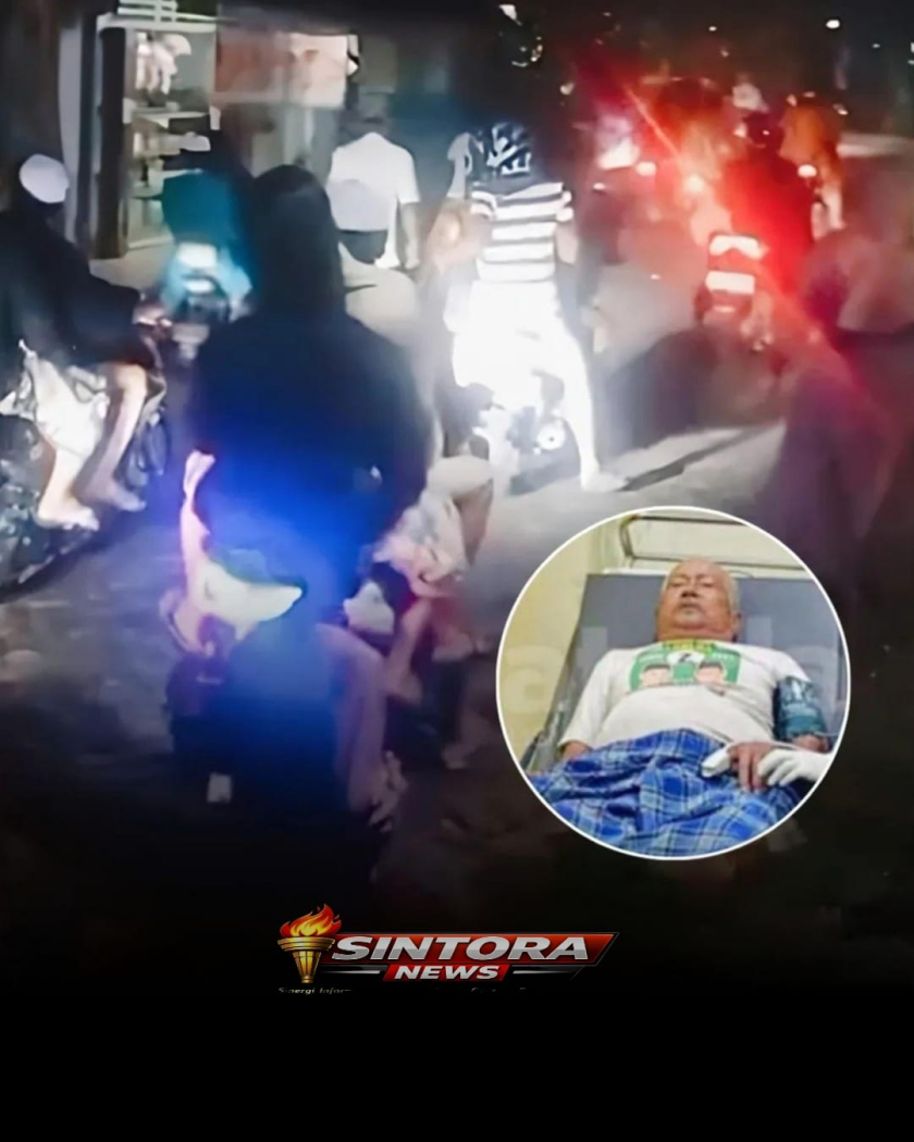 DITUDUH SANTET, KAKEK 80 TAHUN DI PASURUAN DIHAJAR MASSA — RUMAH DIRUSAK, KORBAN DILARIKAN KE RSUD